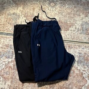 Under Armour Black and Blue Joggers